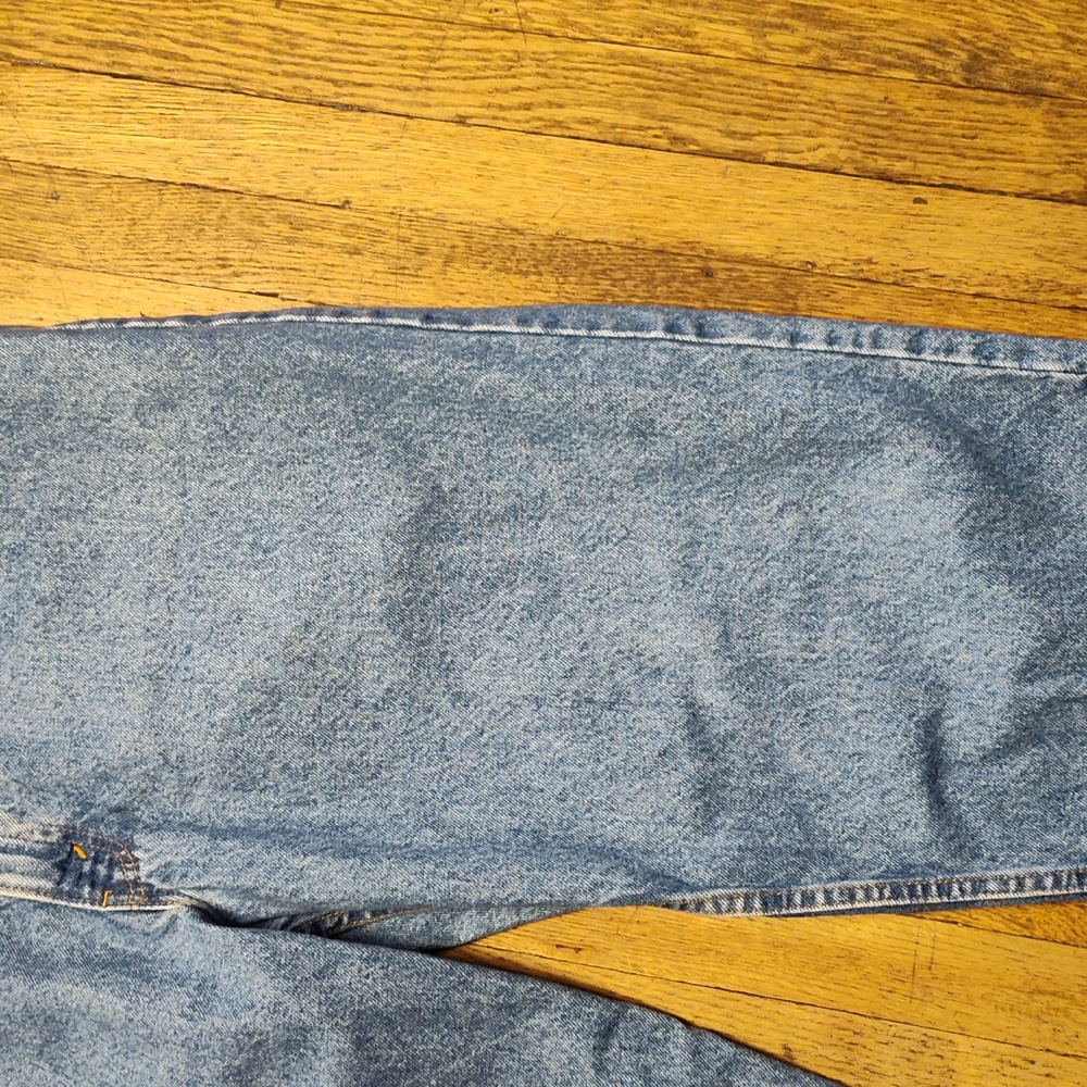 Levi's Orange Tab 550 Men's Blue Denim Jeans Size 42x30 - Picture 5 of 16